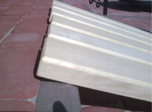 Deska Deski OLCHA 200x12x3,5 cm do ławki sauny stołu huśtawki suche