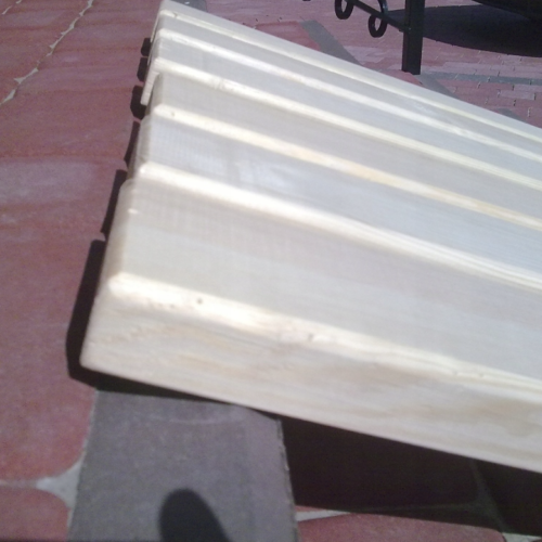 Deska Deski OLCHA 200x12x3,5 cm do ławki sauny stołu huśtawki suche