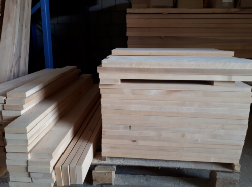 Deska Deski OLCHA 150x8x2,8 cm do ławki sauny stołu huśtawki suche