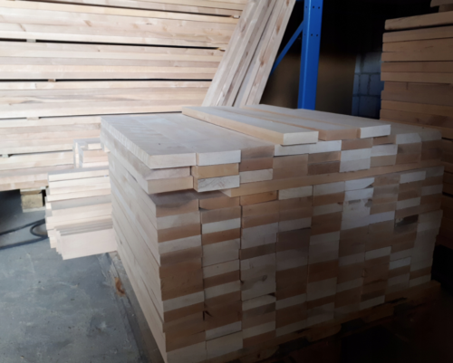 Deska Deski OLCHA 150x10x3,5 cm do ławki sauny stołu huśtawki suche