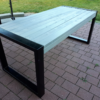 Zrzut ekranu z 2025-02-24 10-07-24 Meble ogrodowe 192 cm LOFT 03 nogi profil stalowy 60×40x2mm (stół + dwie ławki) (deski do własnego malowania)