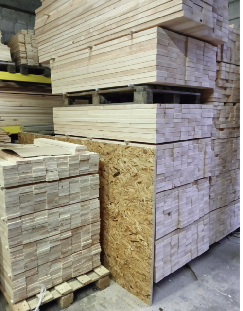 Deska Deski OLCHA 120x10x3,5 cm do ławki sauny stołu huśtawki suche