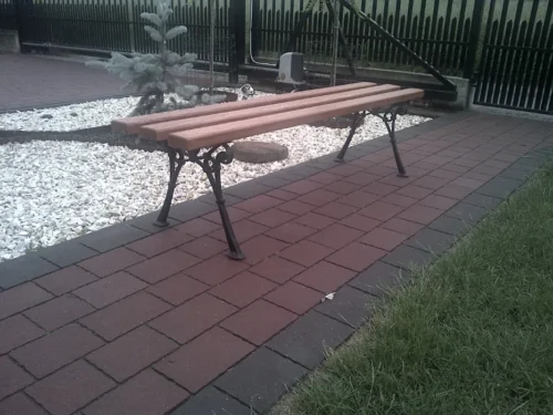 Ławka Ławki Ogrodowe Osiedla Szkoły Różne Wzory deski Olchowe