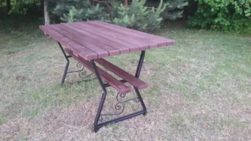 STÓŁ ogrodowy, STOŁY różne wzory i długości, deski OLCHOWE, Solidne!!!