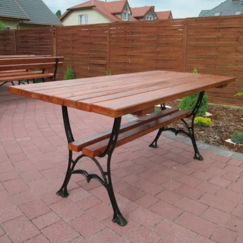 STÓŁ ogrodowy, STOŁY różne wzory i długości, deski OLCHOWE, Solidne!!!