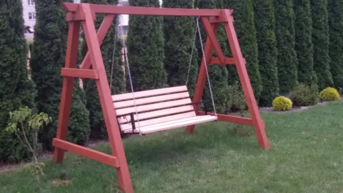image Huśtawka siedzisko olcha Ogrodowa bardzo solidne i ładne wykonanie HIT