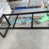 IMG20250407171439 Meble ogrodowe 262 cm LOFT 03 nogi profil stalowy 60×40x2mm wzmocniony (stół + dwie ławki) (deski do własnego malowania)